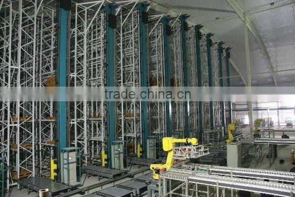 Highly efficiently managed digital automatic warehouse racks and shelves