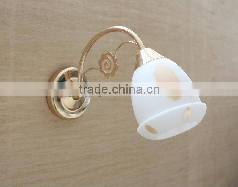 Latest retro rustic glass shade golden body Chandelier&pendant Led light source Coozen Factory