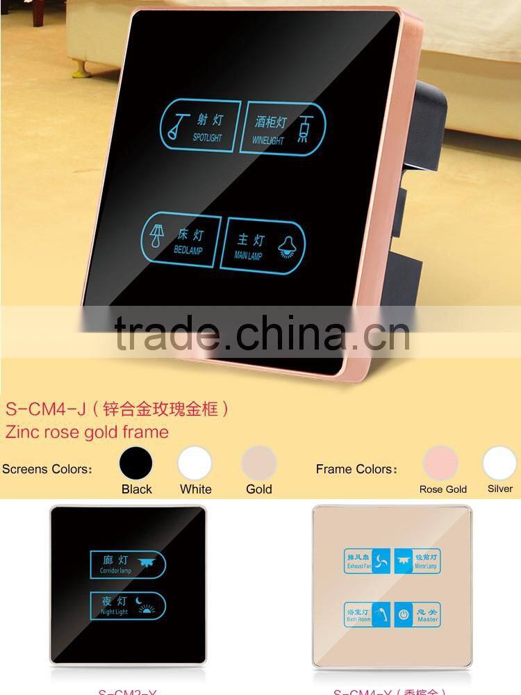 Hot selling OEM&ODM fashion electronic hotel room ceramic door number plaques with low price