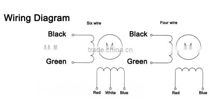 High Power 57mm Hybrid Stepper Motor/1.8 Degree Stepping Motor 57STH56-2804A