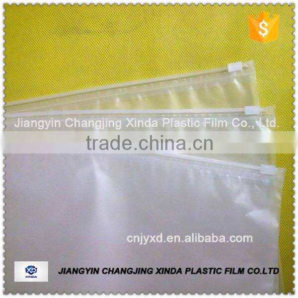 white zip lock plastic bags , food storage bag, resealable zip lock bags LDPE waterproof zip lock bags