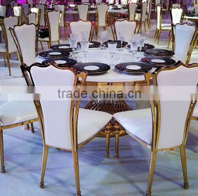 MDF wholesale round moon wedding banquet table dining table