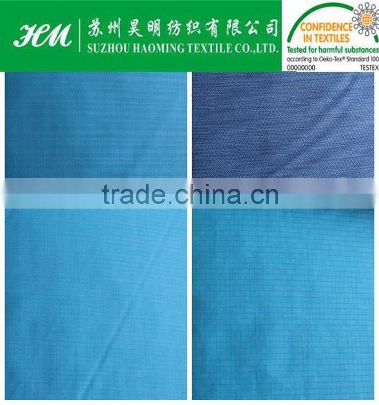 430t nylon polyester oxford grid mixed fabric