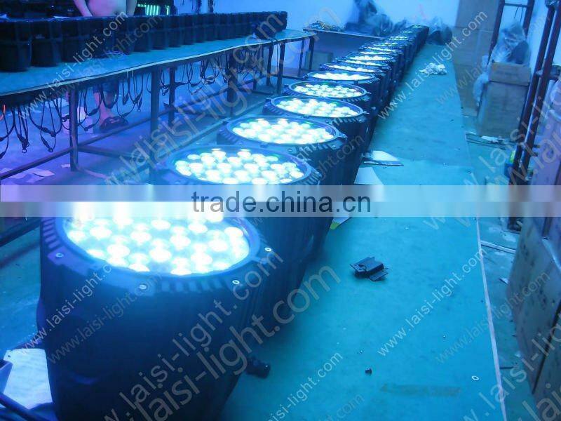 led light 54pcs RGBW 1W/3W leds ip65 led mini par lighting