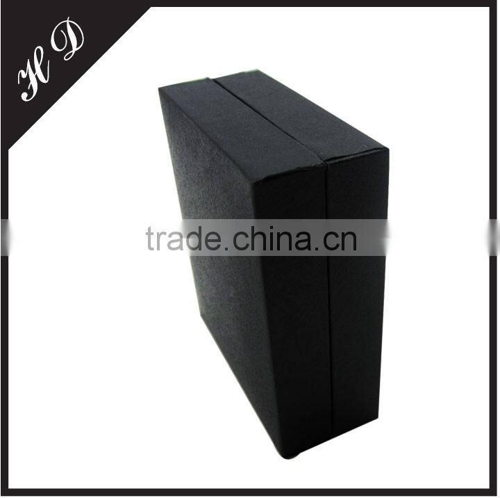 Cheap Black Paper Cufflink Box