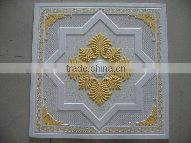 new colour gypsum ceiling board with fiberglass