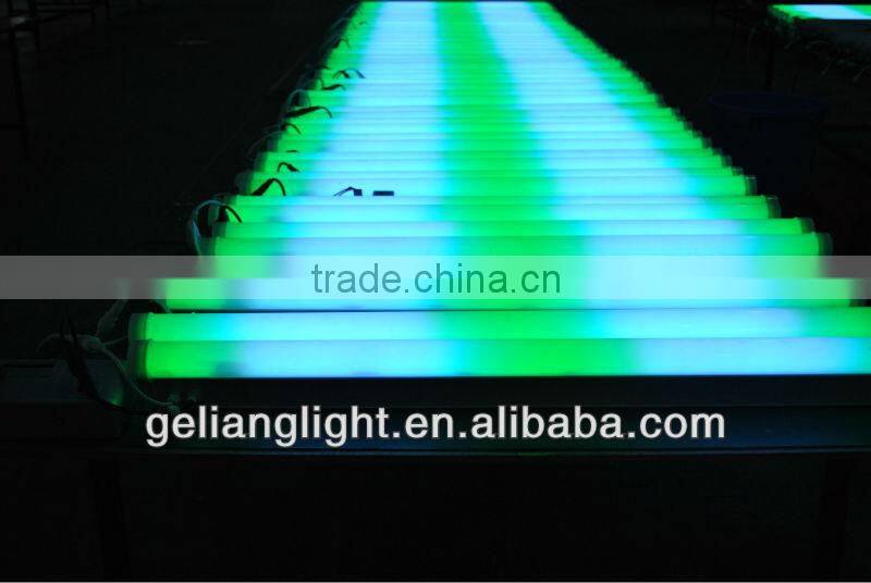 DMX 512 Signal Led Tube,color changing tube