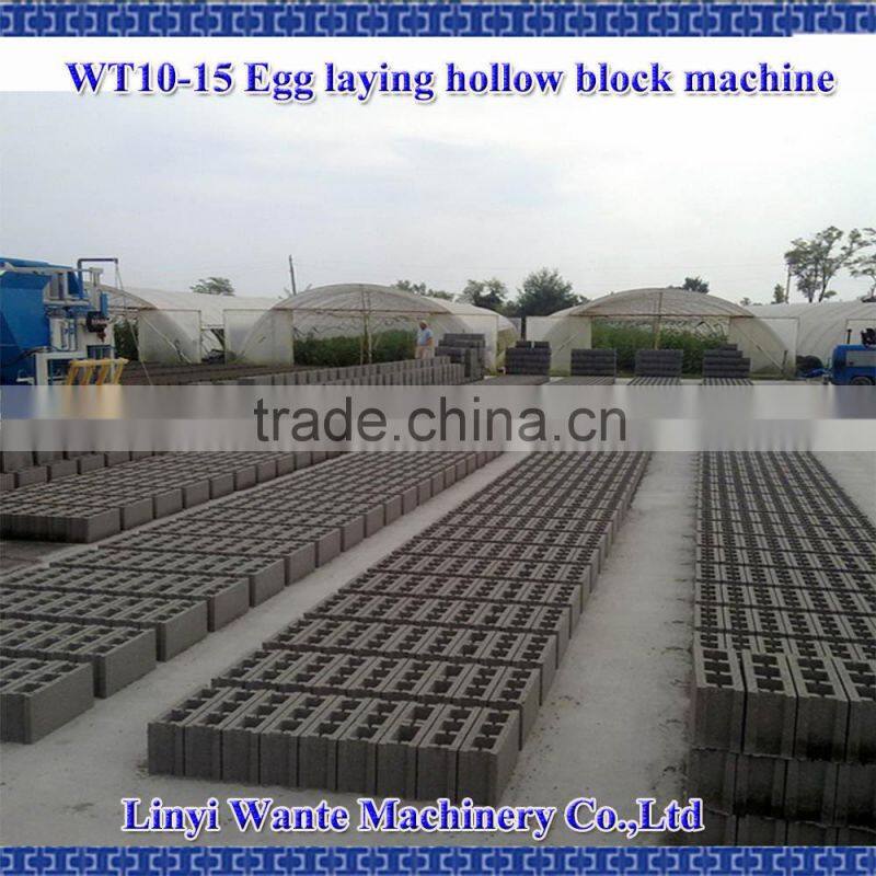 2015 China Block Machinery New WT10-15 used egg laying block machine