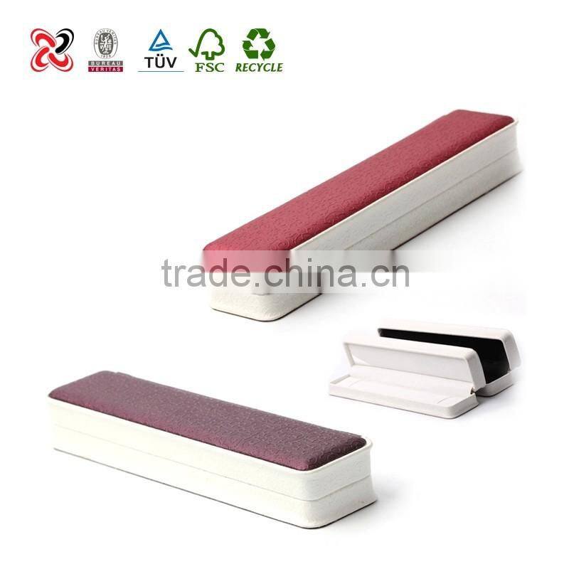 Fashion Leather Ring Box For Women/Wholesale PU Big Lots Jewelry Case Packaging