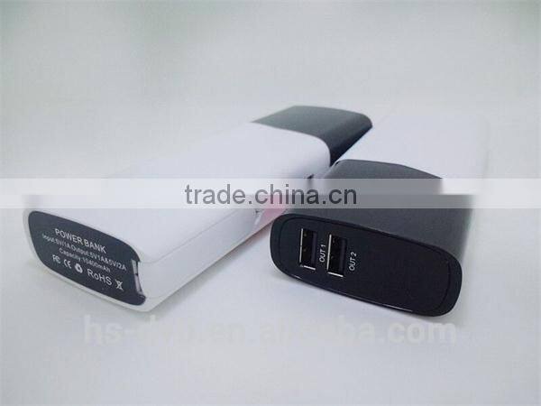 2015 Newest Factory Price High Quality Mobile New Power Bank 10400mah With Led Light For All Smartphones