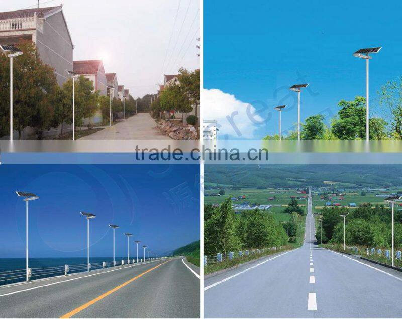 Integrated solar LED street light, solar garden light, all in one solar plaza lamp, 15W 20W 30W 40W