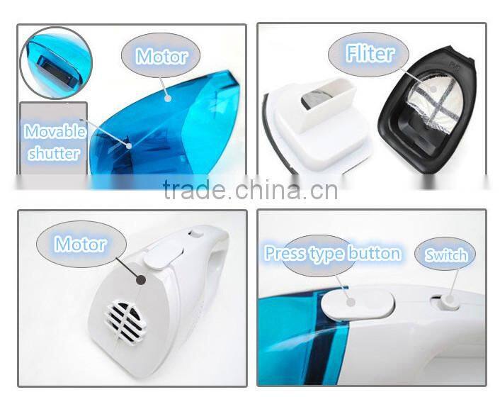 DC 12v portable easy handle car vacuum cleaner