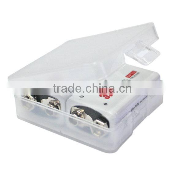 Soshine new coming 9.6V 320mAh high power 6F22 9V rechargeable battery