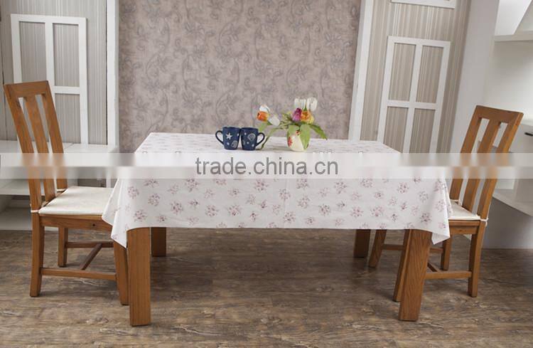 restaurant table decoration banquet table cloth oilcloth fabric