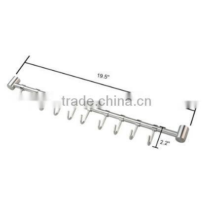 2016 Very Popular of Stainless Steel metal kitchen Hanging Hanger Hook