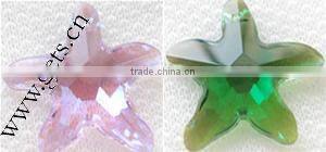 20mm Mixed Colors Star Crystal Pendants