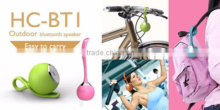 HC-BT1 electronics products silicone bluetooth speaker Waterproof Bluetooth Speaker