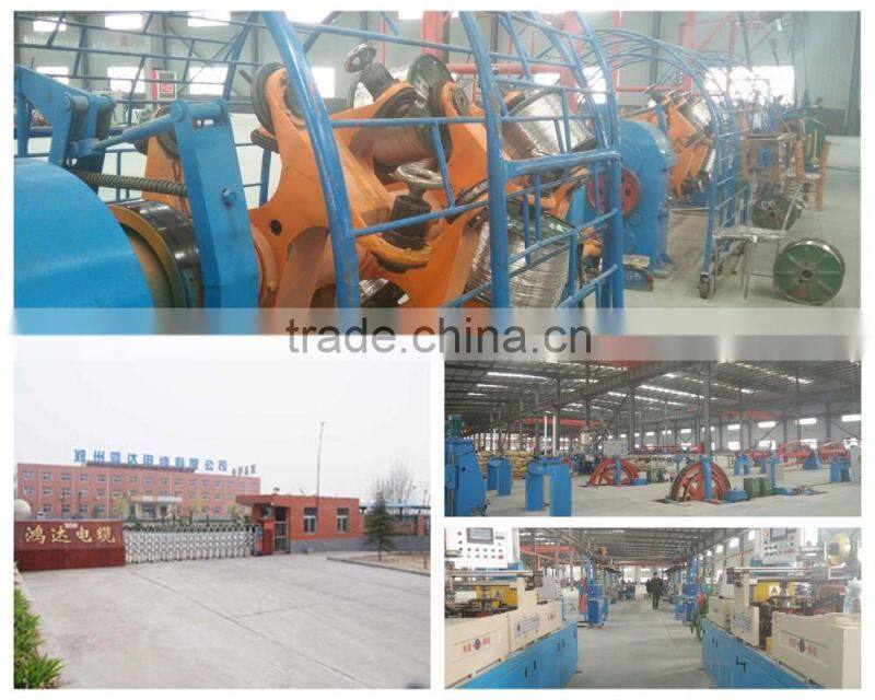 0.6/1KV multi-core pvc shield electric wire cable braided cables electric wire