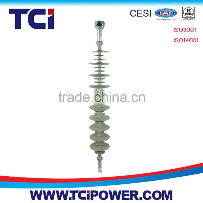 factory manufactured composite silicone insulator 132kv