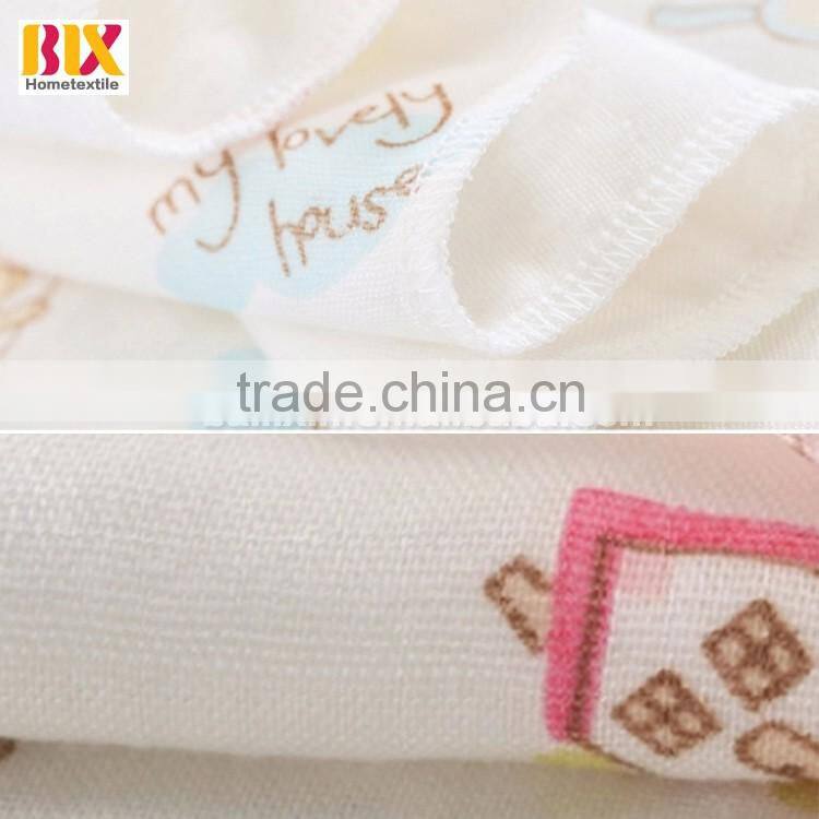 cotton gauze baby cartoon sweat back towels