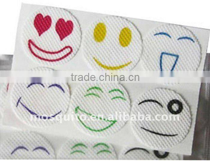 Smile face Long Time Effective Mosquito Repellent Patch for baby