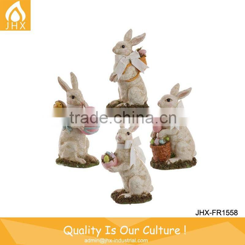 New Design Plastic Bunny Toy for Easter Decoration