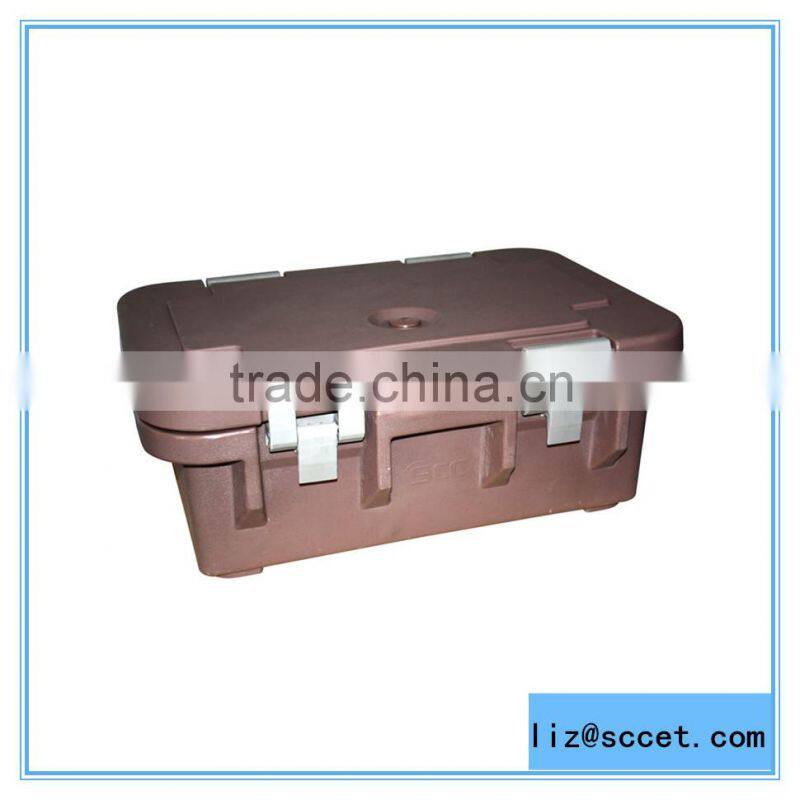 Plastic Food pan container 24L, with stainless steel pans for preserving hot food