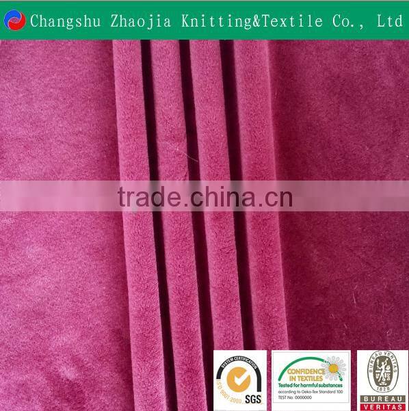 Wholesale cheap super soft short plush printing import fabric china
