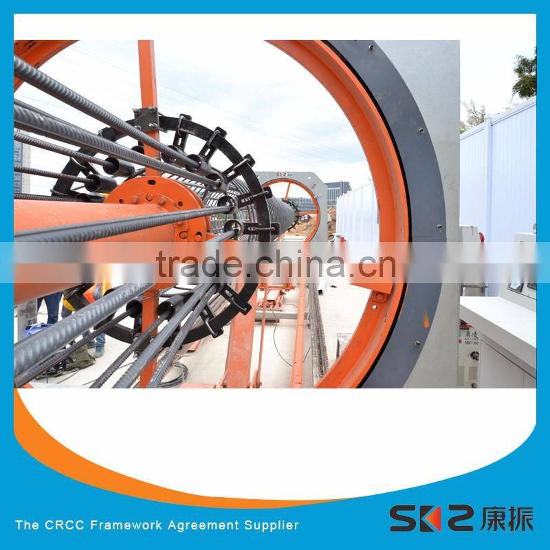 CNC cage mesh welding machine and CNC cage mesh making machine