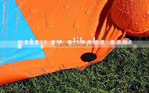 double lane kids inflatable slip n slide