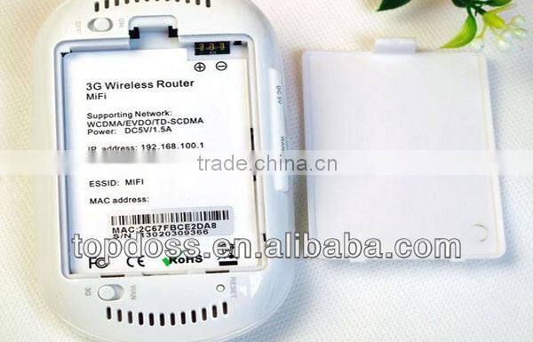 Portable 3g WiFi Router