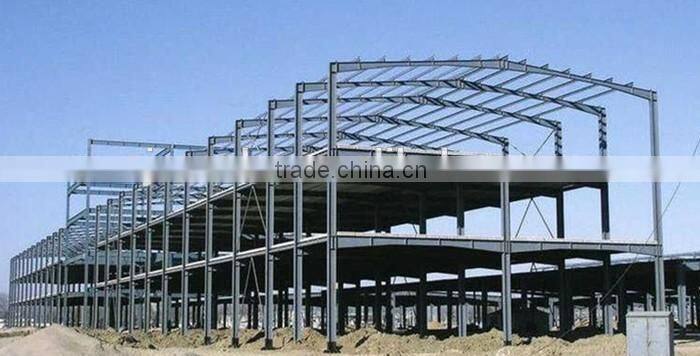 Steel structure factory with all detailed installation drawing