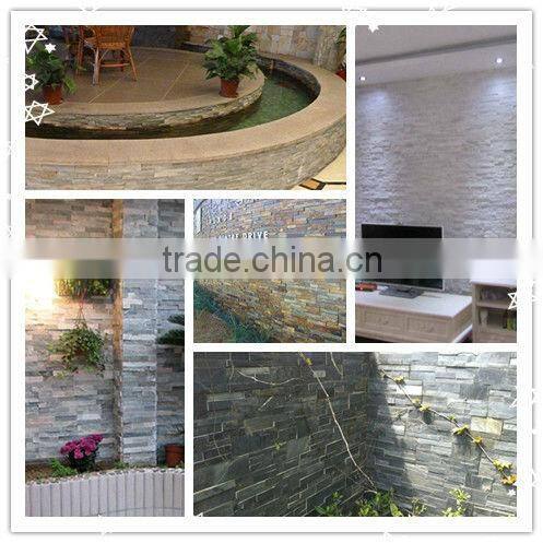 Slate panels for wall natural rusty cultured stone veneer prices