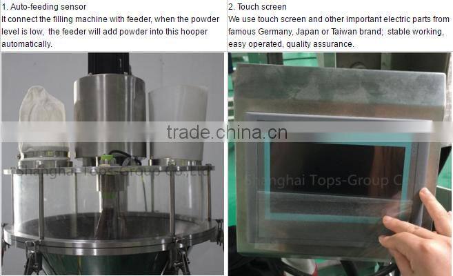 semi-atomatic powder filling machine