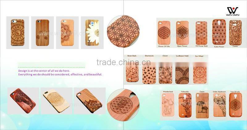 2016 High quality standard leather wood phone case for iphone 6 case