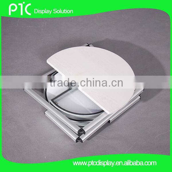 2 layer half round folded portable twister tower