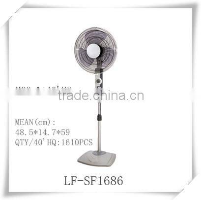 Hot selling 16 inch orient stand fan with 220V/50Hz