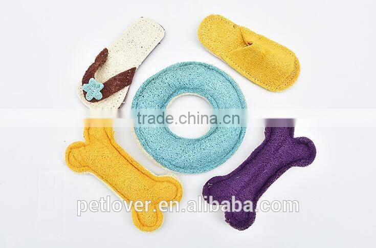 loofah Molar training dog cat small pet toy