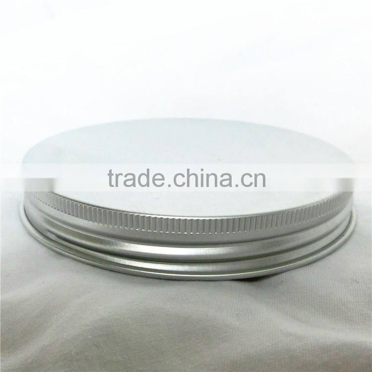 89mm metal cap for wide mouth glass jar , metal cap for glass jars