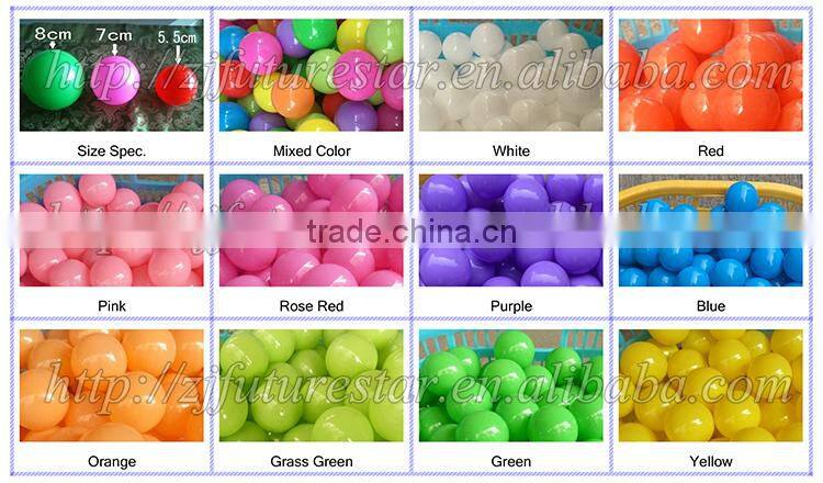 FS-SP-040A customized eco-friendly PVC & EPE & Wood kids round indoor pool flooring with sea-balls