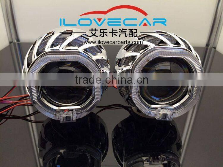 Special miniH1 projector lens kit for auto headlamp lightting retrofit/modify and update parts