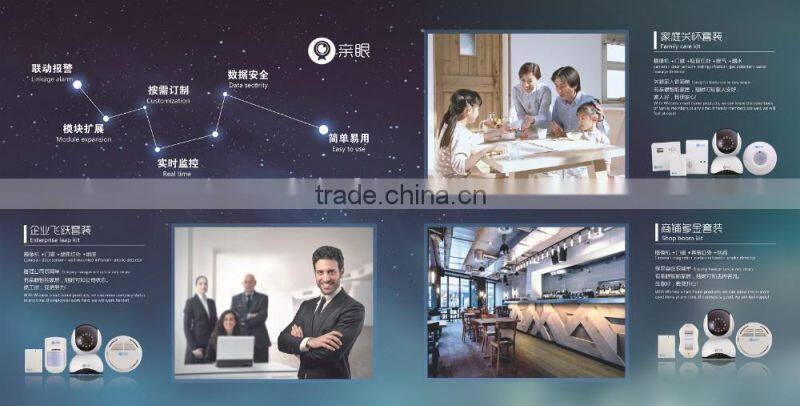 720P HD IP Camera WiFi Home House Alarm System Security Kit Remote Controller