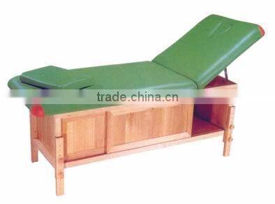 wooden bed massage