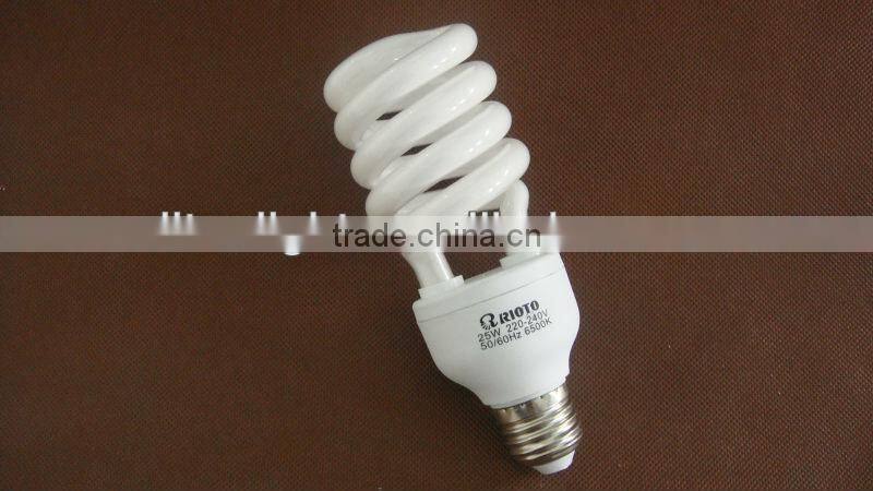 Half Spiral 30w 12mm 6400k CFL Energy Saver