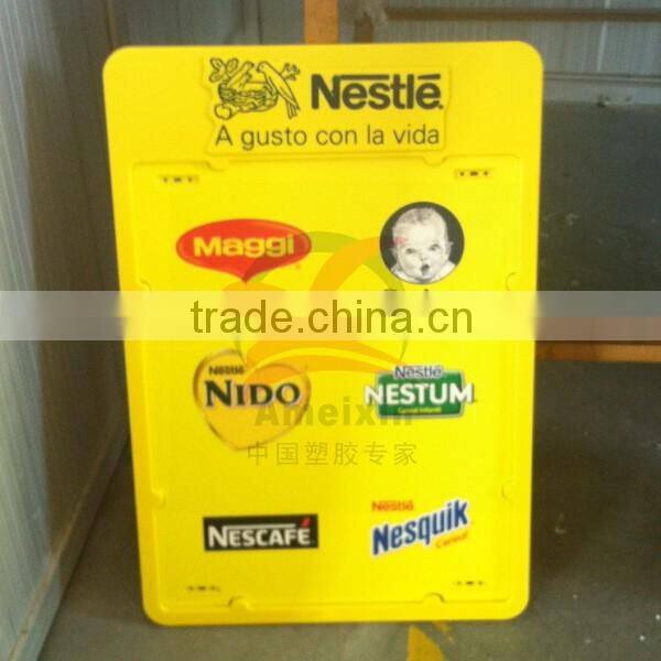 Plastic Poster With 4 Color Print