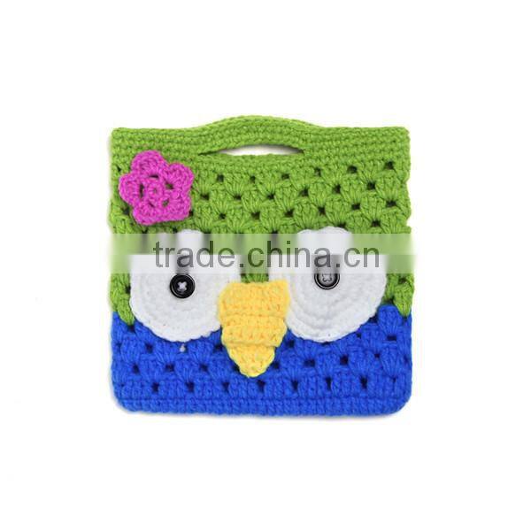 Fashion crochet designer handbag hot sale