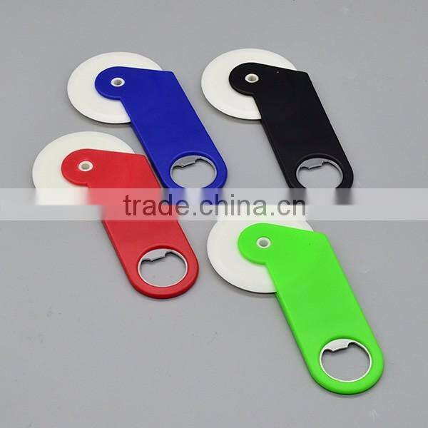 Custom Mini Pizza Cutter Wheel with Bottle Opener Wholesale