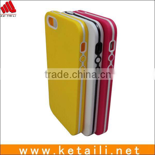Double color design for iphone 5 cover