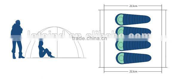 3-4 persons outdoor camper trailer tent