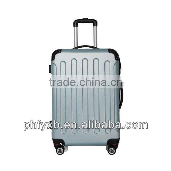 2015 china alibaba colorful western business travel trolley luggage bags with concise colour